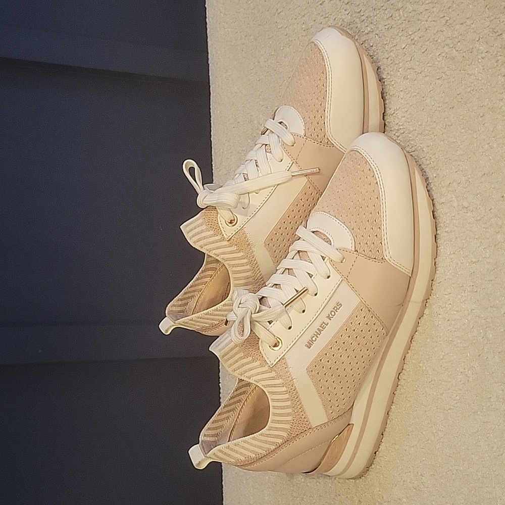 billie knit trainer michael kors